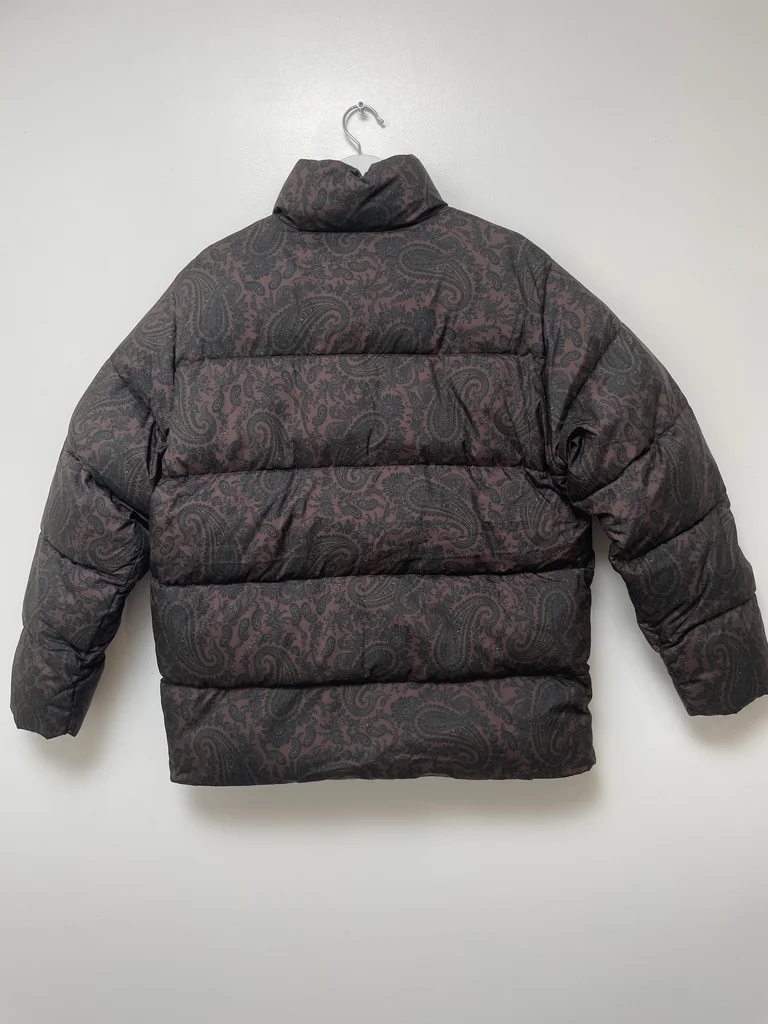 Carhartt Springfield Puffer Jacket Paisley Brown Black Mens M New With Tag – photo 9